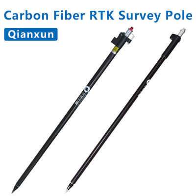acheter Pôle extensible en fibres de carbone pour GPS RTK GNSS Pôle téléscopique de rover QIANXUN Pôle d'arpentage GPS fabrication en ligne