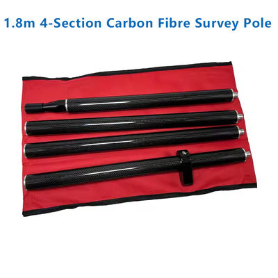 acheter Nouveau pôle d'enquête de 1,8M 1,8M Longueur GPS PRISM POLE pôle en fibre de carbone GPS GNSS RTKSURVEYING TYPE,4 PCS Poles, 5/8x11 fil fabrication en ligne