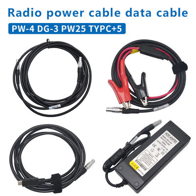acheter Hi-Target GPS RTK câble de données DG-3 HDL460A câble d'alimentation radio PW-25 2-pin 5-pin Adapteur d'alimentation fabrication en ligne