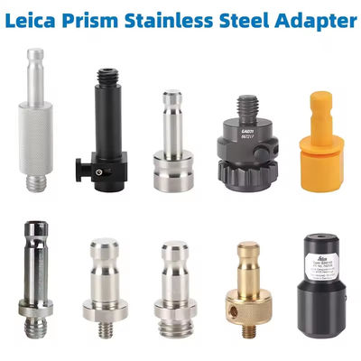 acheter Adaptateur de prisme 5/8 1/4 Convertisseur de fil Connecteur de pôle de centralisation universel pour Leica Base GPS RTK Station totale fabrication en ligne