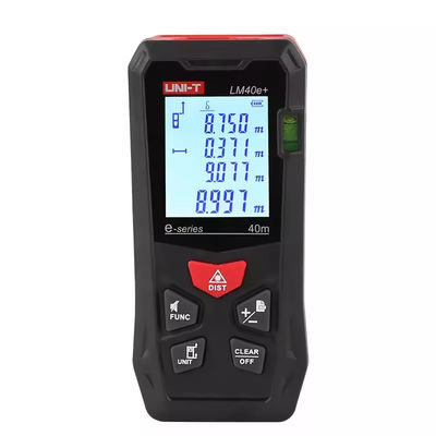 UNI-T LM40e+ Mesureurs de distance laser portables avec ruban