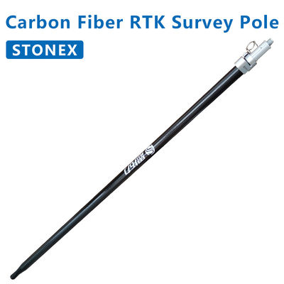 Pôle extensible en fibre de carbone pour GPS RTK GNSS Pôle télescopique Rover STONEX Pôle de relevé GPS
