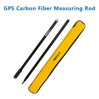 GPS RTK éponge 2M en fibre de carbone GPS pôles géodésiques avec 2 sections avec logo