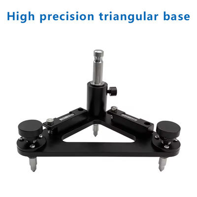 Tribrach de haute précision avec monture de spigot Leica, double niveau de bulle de tube, relevé de terrainAccessories d'équipement