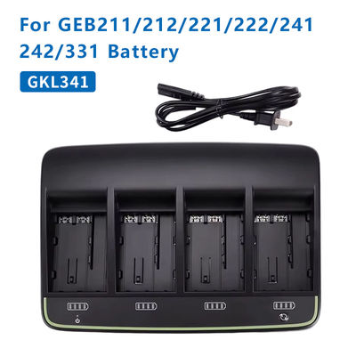 Chargeur de voiture à quatre fentes GKL341 pour batterie au lithium Modèle GEB242/241/211/212/221/222 1PCS