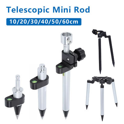 Instruments de géométrie Total Station Mini Stylo Mini Bipode Prisme Pole Toutes les tailles 10/20/30/40/50/60c