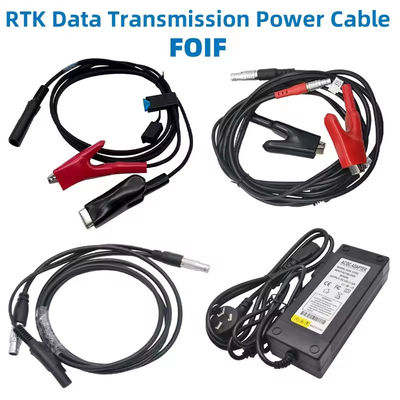 FOIF GNSS RTK câble de transmission de données à 5 broches câble d'alimentation radio externe avec adaptateur 220V