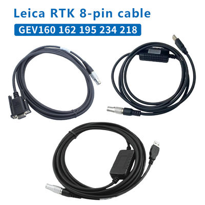 Leica GPS RTK GS10/14/15/16 GEV162 GEV234 GEV218 série GEV Transfert de données câble à 8 broches pour le transfert de données précis