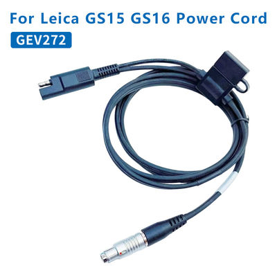 Cable d'alimentation GNSS GEV272 809028 et GVP711 applicable au câble d'alimentation Leica GS15 GS16 GS18