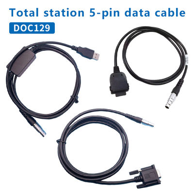 DOC129 Cable de données pour TOPCON SOKKIA Total stations ES/OS/PS vers le PC (win11) 5 épingle