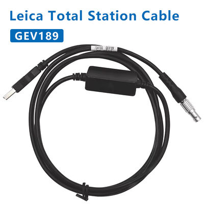 GEV189 734700 câble de téléchargement de données USB accessoire essentiel pour la station totale d'enquête Leica 0.B 5 broches