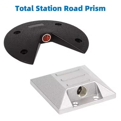 Station totale Prisme de surveillance du tunnel Réflecteur Prisme de tête haute précision à usage général Prisme de tête avec lumières