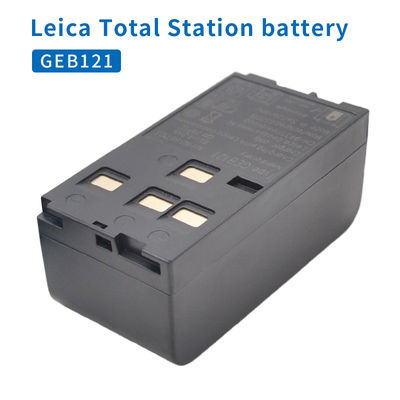 Batterie GEB121 pour Leica TCR407, TCR702, TCR802 TPS-400 TPS-1100 TPS-800 TPS-700 TC302/402 Station Totale d'Arpentage 6V 4200mAh