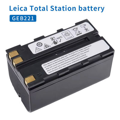 GEB221 Batterie rechargeable de lithium-ion de remplacement 7.4v Pour l'instrument de relevé Station totale TS11 TS12 TS15 TS16 GS10 GNSS
