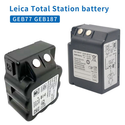 Batterie GEB187/77 longue durée pour Leica TCA1100 TCA1700 TCA1800 TPS1000 TPS2000 TPS2003 Station Totale NI-MH d'arpentage
