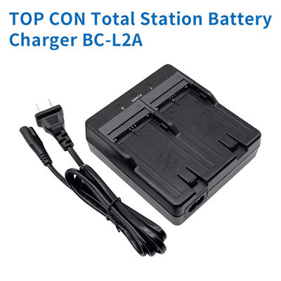 Chargeur de batterie double BC-L2A compatible pour batteries de station totale BT-L2 BDC46 BDC58 BDC70, station de charge, prise EU US