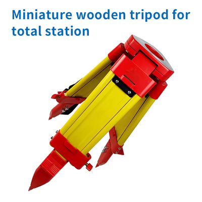 Mini trépied en bois pour instrument d'arpentage Leica Station totale