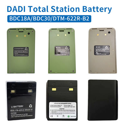 DADl 7.2V 3000mAh BDC30 Batterie pour DADI DTM112 DTM102 Station totale Batterie au lithium-ion BDC18A DTM-622R-B2