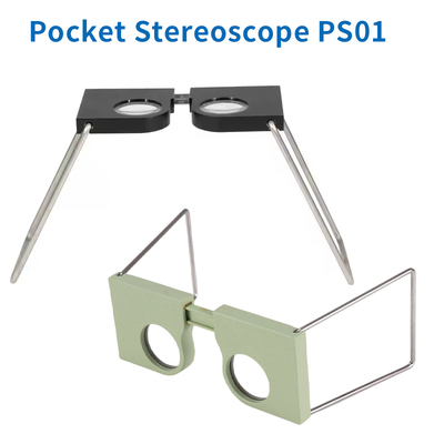 Visionneuse stéréoscopique de poche de type lentille avec grossissement 2X 4X pour l'arpentage PS01