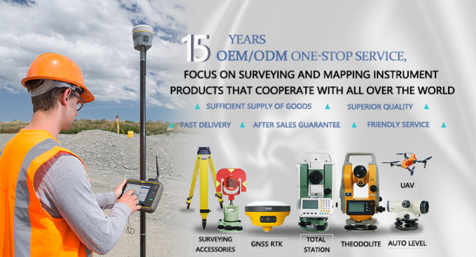 Instruments de géolocalisation GPS RTK Base et Rover FOIF A60 PRO 1408 Canaux GNSS GPSS RTK récepteur 1